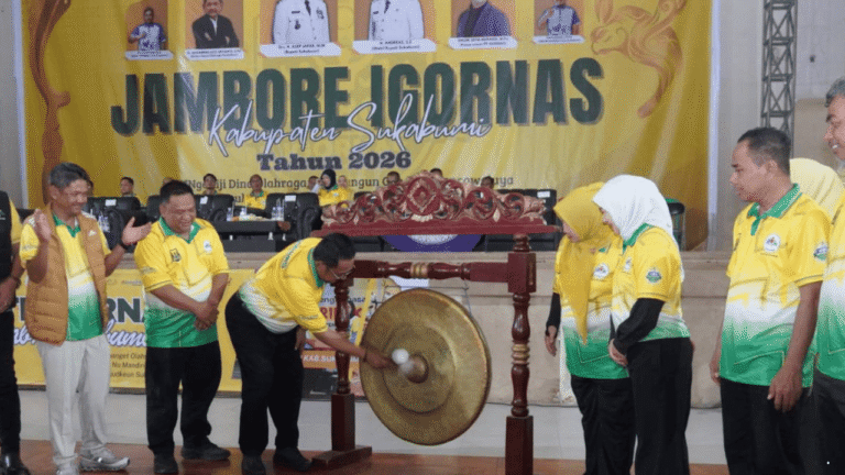 Bupati Asep Japar Buka Jambore Igornas Sukabumi, Dorong Lahirnya Generasi Berkarakter
