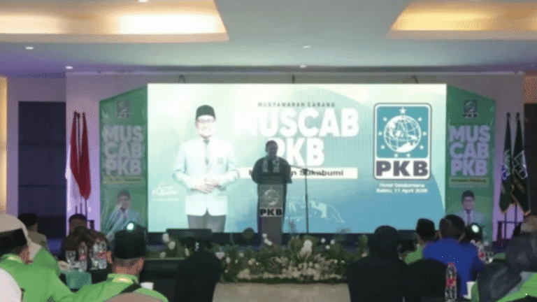 Bupati Asep Japar Hadiri Muscab PKB Sukabumi, Tekankan Kolaborasi dengan Pemda