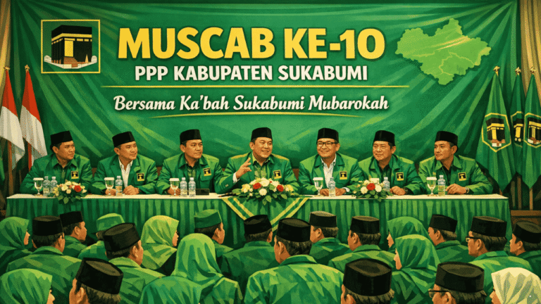 Dukungan Menguat Jelang Muscab ke-10, Andri Hidayana Berpeluang Besar Pimpin PPP Sukabumi