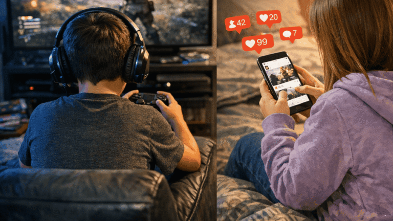 Game atau Medsos? Ini yang Paling Besar Pengaruhnya pada Anak