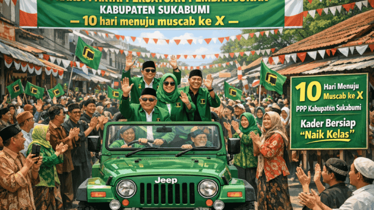 PPP Kabupaten Sukabumi Siap Tentukan Ketua Baru Lewat Muscab ke-10