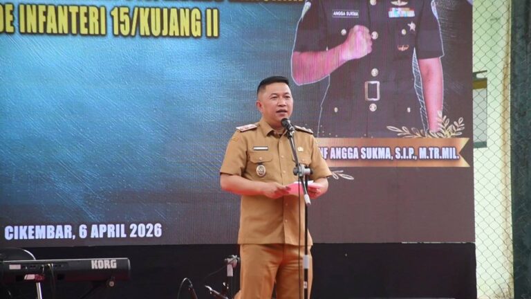Pergantian Danyonif 310/KK, Wabup Sukabumi Tekankan Kolaborasi Jaga Stabilitas