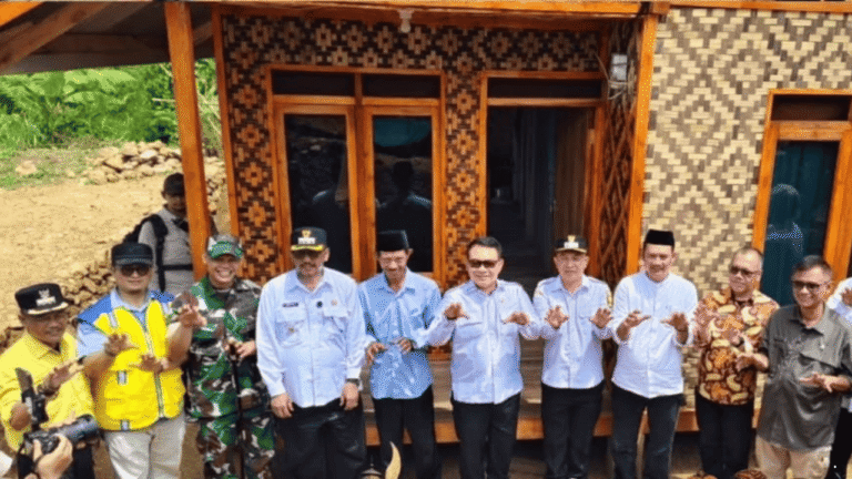 Huntap Adaptif Bencana di Cisolok Diresmikan, Disperkim Sukabumi Berperan Strategis
