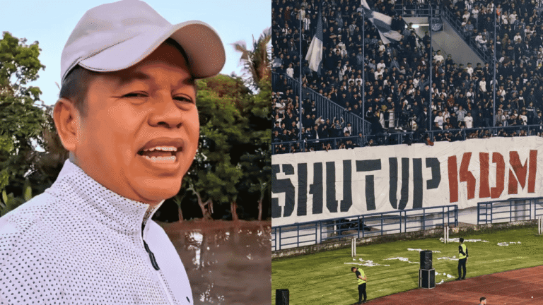 Spanduk “Shut Up KDM” di GBLA, Ini Tanggapan Dedi Mulyadi