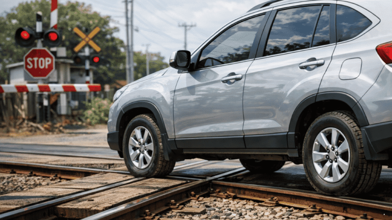 Pengendara Wajib Tau! Ini Tips Aman Melintasi Perlintasan Kereta Api