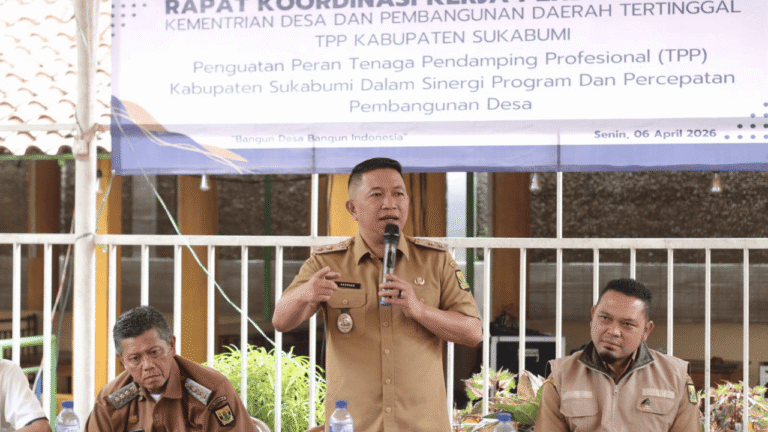 Wabup Sukabumi Tekankan Kolaborasi Lintas Sektor untuk Percepatan Pembangunan Desa di Rakor TPP P3MD
