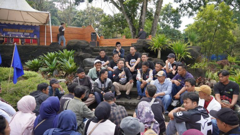 Wabup Andreas Ajak Buruh Sukabumi Jaga Iklim Investasi Saat Peringatan May Day