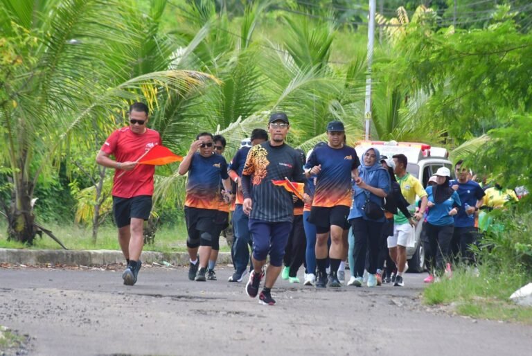 Sambut ASN Run 2026, Ratusan ASN Sukabumi Tempuh Rute 5 Kilometer di Palabuhanratu