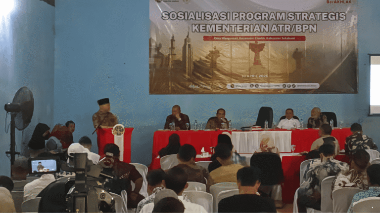 Sosialisasi di Cisolok, Hergun Tekankan Pentingnya Legalitas Tanah