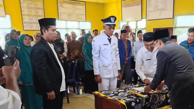 Desa Sumberjaya Punya Pemimpin Baru, Tri Pudi Resmi Jabat Kades Lewat PAW
