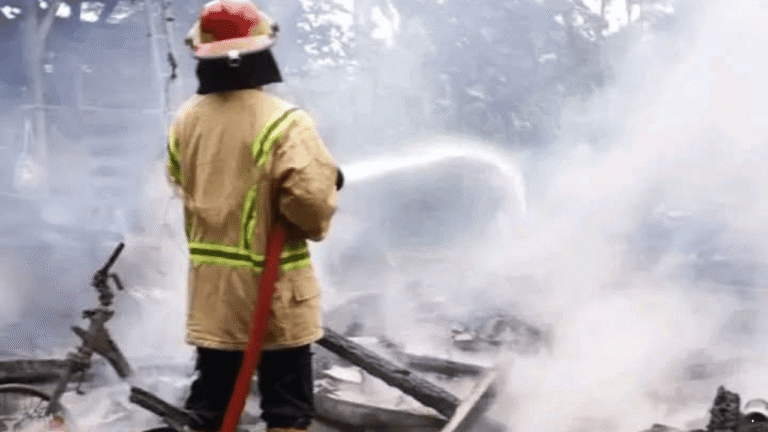 Rumah Panggung di Sagaranten Hangus Terbakar, Diduga Api Berasal dari Tungku Dapur