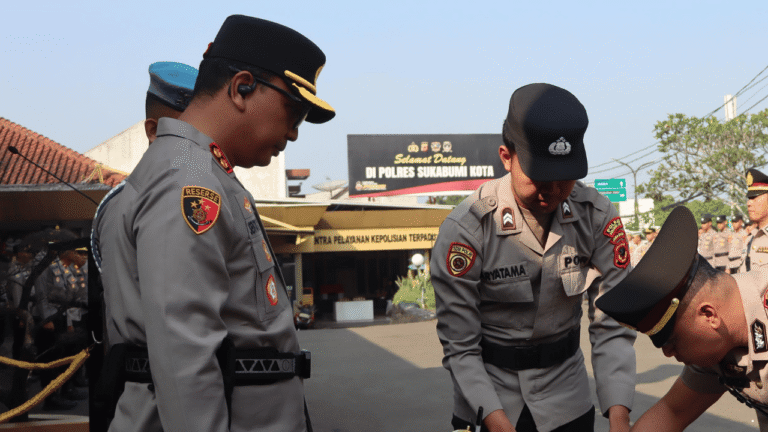 Rotasi Jabatan di Polres Sukabumi Kota: Kasat Lantas-Reskrim hingga 5 Kapolsek Berganti