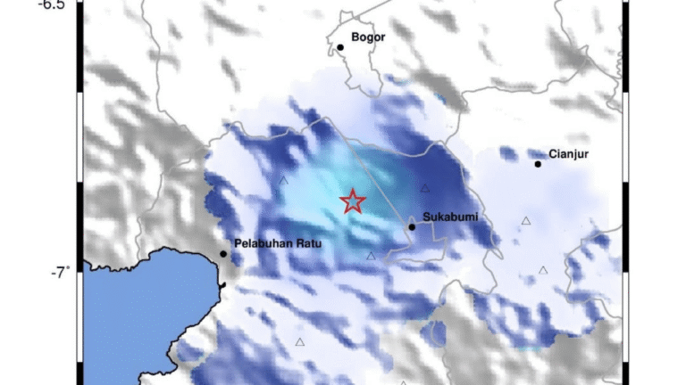 Gempa Dangkal M2,9 Guncang Sukabumi, BMKG Sebut Dipicu Sesar Aktif