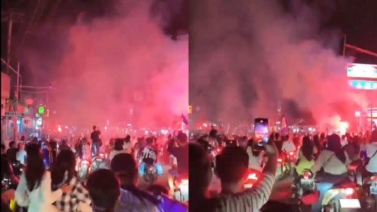 Euforia Persib Juara, Bobotoh Tumpah Ruah di Jalan Palabuhanratu