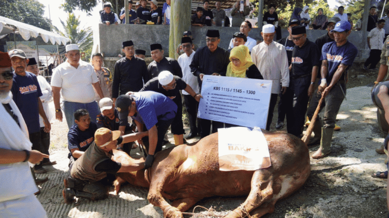 Pemkab Sukabumi Terima Bantuan Kurban dari Laznas Bakrie Amanah untuk Warga
