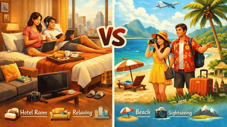 Staycation atau Traveling, Mana yang Lebih Cocok untuk Melepas Penat?