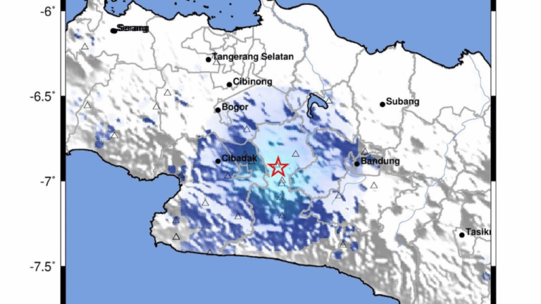 Gempa M3,5 Guncang Cianjur, Getarannya Terasa hingga Kota Sukabumi