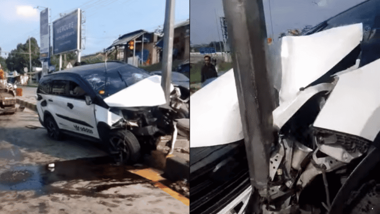 Pedagang Tahu Jadi Korban Kecelakaan di Persimpangan Exit Tol Parungkuda yang Libatkan Toyota Rush