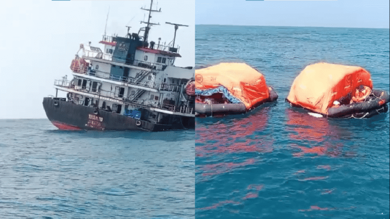 Dramatis di Laut Selatan Sukabumi, Kapal Batu Bara Karam di Perairan Cibuni