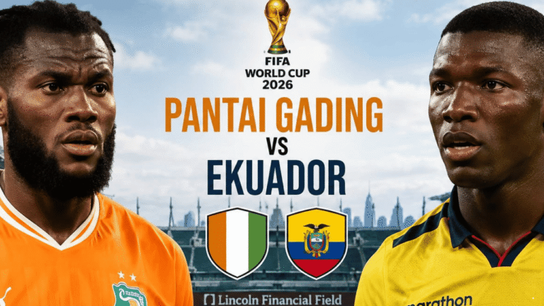 Pantai Gading vs Ekuador: Duel Kuda Hitam Penentu Peta Grup E
