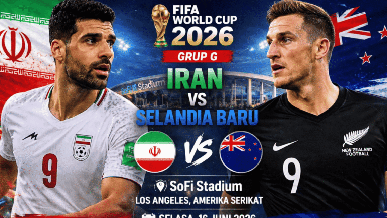 Laga Pembuka Grup G: Iran Difavoritkan Tundukkan Selandia Baru