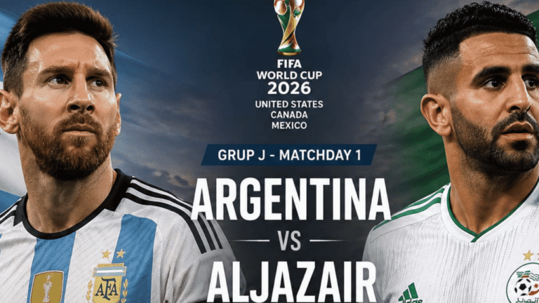 Argentina vs Aljazair, Ujian Perdana La Albiceleste di Piala Dunia 2026