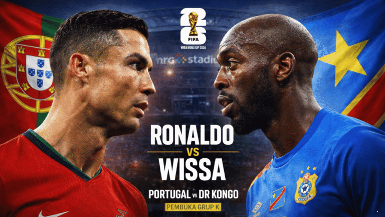 Portugal Bidik Kemenangan di Laga Pembuka, DR Kongo Siap Beri Kejutan