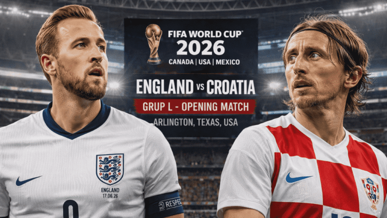 Duel Sengit Benua Eropa di Grup L Piala Dunia, Inggris Lebih Favorit Ketimbang Kroasia
