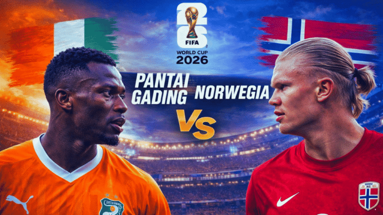 Pantai Gading vs Norwegia di Babak Gugur Piala Dunia 2026: Tiket 16 Besar Jadi Taruhan
