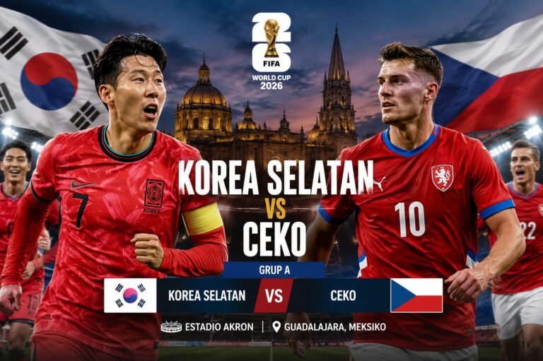 Prediksi Korea Selatan vs Ceko: Son Heung-min Jadi Senjata Utama Tim Taegeuk Warriors