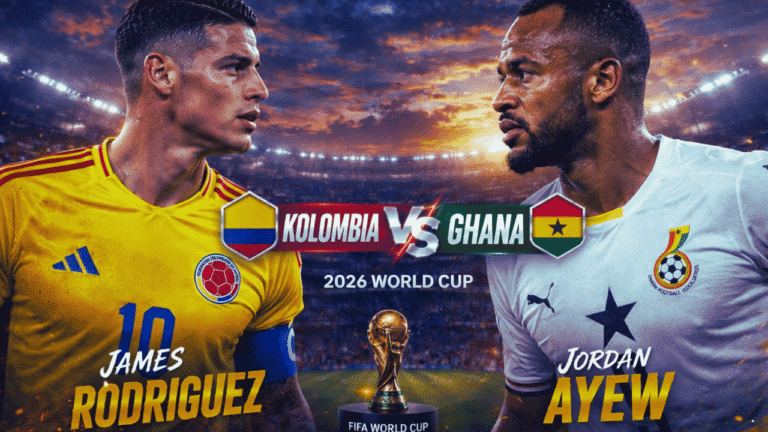 Prediksi Kolombia vs Ghana: Los Cafeteros Difavoritkan Melangkah ke Babak 16 Besar