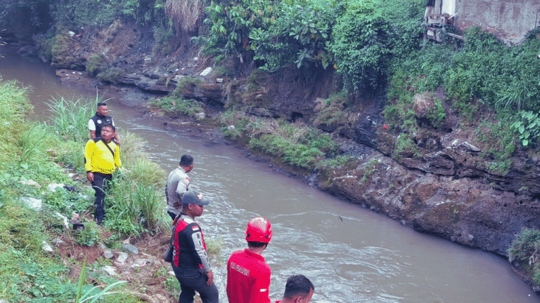 Bocah 5 Tahun Hilang di Ciambar Sukabumi, Pencarian Difokuskan ke Aliran Sungai Cicatih