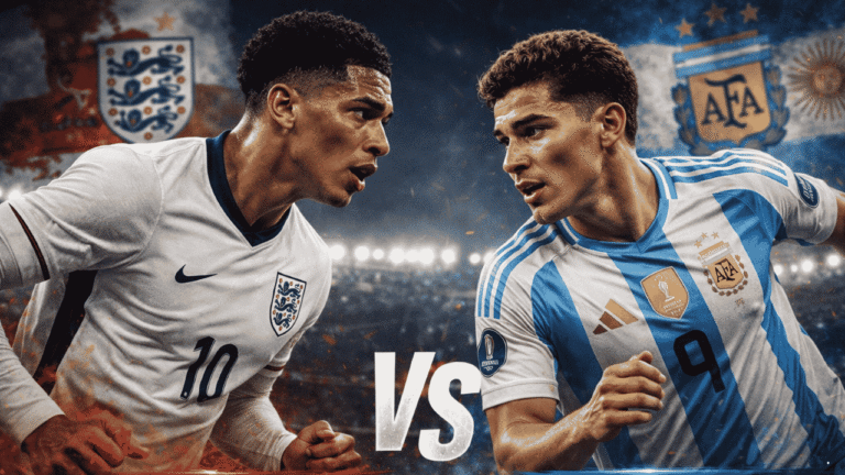 Inggris vs Argentina, Duel Panas Perebutan Tiket Final Piala Dunia 2026