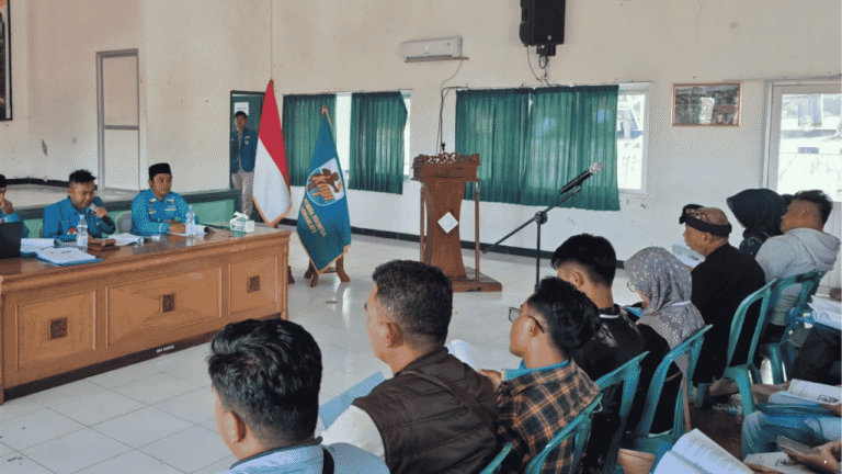 Muscam XI KNPI Palabuhanratu Tuntas, 2 Kandidat Junjung Sportivitas Organisasi