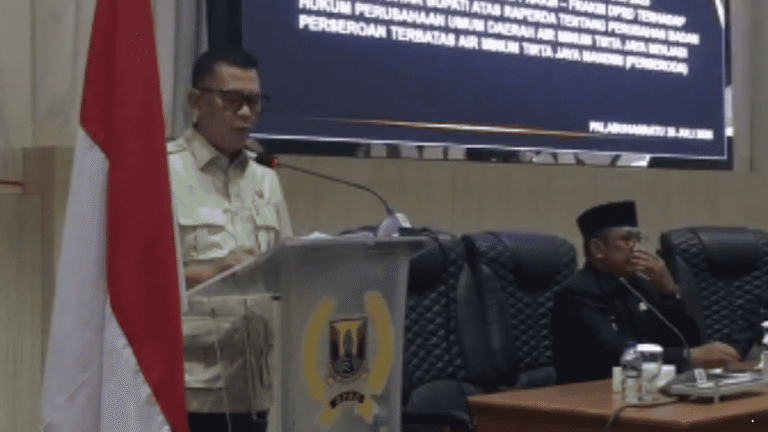 Transformasi Perumda TJM Jadi Perseroda, Fraksi Gerindra Soroti 3 Persoalan dan Target Dividen 45 Persen