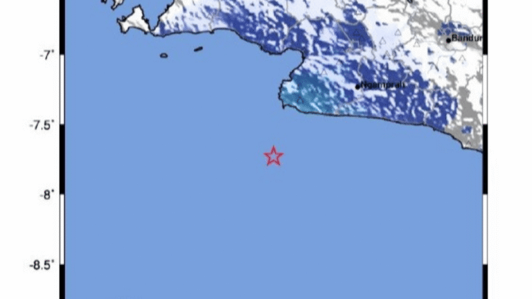 Gempa M 4,3 Guncang Perairan Barat Daya Sukabumi, BMKG: Dipicu Aktivitas Subduksi