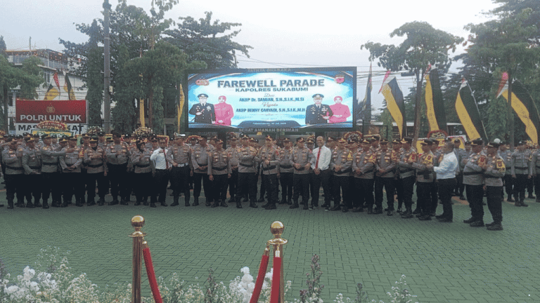 Resmi Bertugas, AKBP Benny Cahyadi Siap Lanjutkan Prestasi Polres Sukabumi