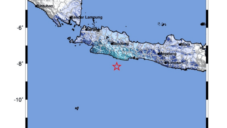 Gempa M 5,3 Guncang Laut Pangandaran, Getaran Terasa hingga Sukabumi