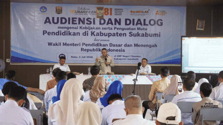 Bantuan Revitalisasi Sekolah 2026 Naik Jadi 174 Satuan Pendidikan di Kabupaten Sukabumi
