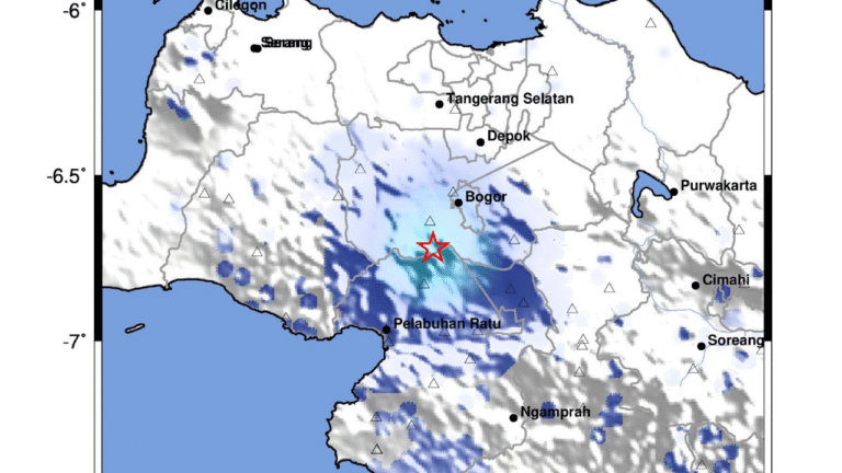 Getarannya Terasa hingga Sukabumi, Bogor Diguncang Gempa Tektonik M 3,4