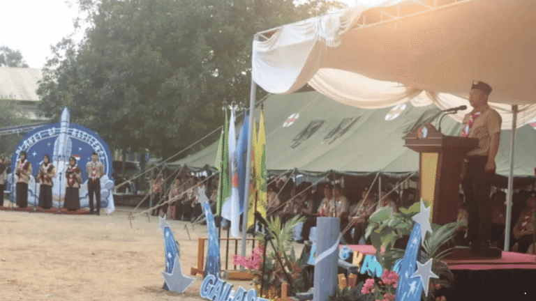 Wabup Andreas Lepas 64 Pramuka Sukabumi Menuju Jambore Nasional XII, Titip Pesan Ini