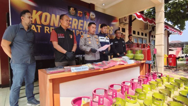 2 Tersangka Pengoplos LPG Bersubsidi di Sukabumi Beraksi 1,5 Tahun, Negara Rugi Rp1,5 Miliar