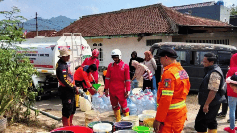 Kemarau Meluas di Kota Sukabumi, 6 Kecamatan Terdampak dan 12.517 Jiwa Kesulitan Air Bersih