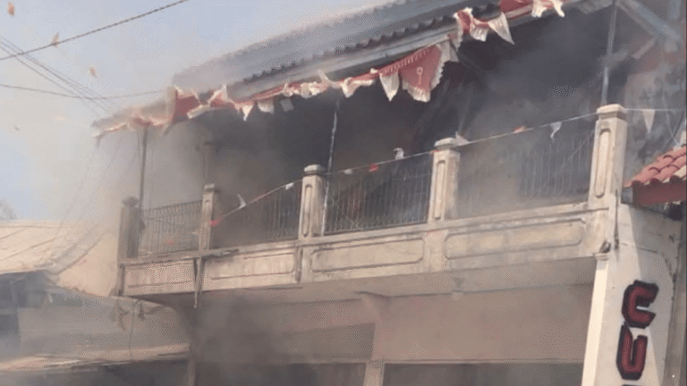 Diduga Gara-gara Bakar Sampah Lalu Ditinggal, Ruko di Surade Sukabumi Ludes Dilalap Api