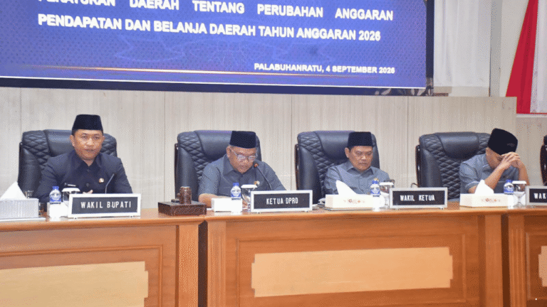 Banyak Catatan di Perubahan APBD 2026, DPRD Sukabumi Soroti TPP ASN hingga PAD