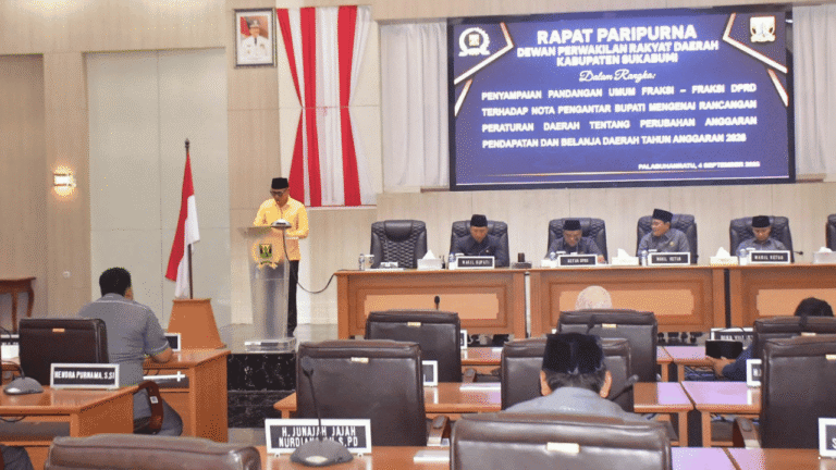 Golkar Sampaikan 5 Catatan Penting dalam Pembahasan Perubahan APBD Kabupaten Sukabumi 2026