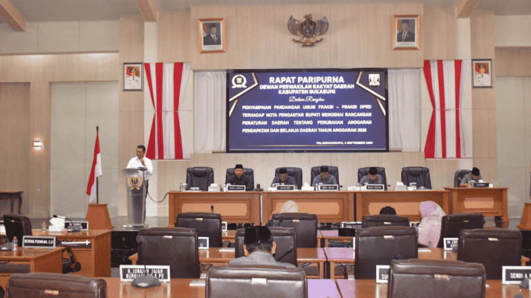 Gerindra Sukabumi Beri Catatan Keras untuk Perubahan APBD 2026, TPP ASN dan Anggaran Jalan Disorot