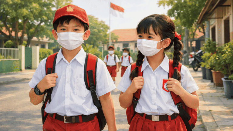 Beda Kebijakan Hadapi Abu Vulkanik: Kota Sukabumi Liburkan Tatap Muka, Kabupaten Minta Siswa Tetap Sekolah Pakai Masker