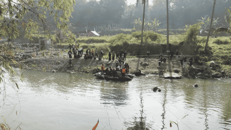 Jembatan Leuwidinding Sukabumi Mulai Dibangun, Warga Segera Tak Lagi Andalkan Perahu Karet