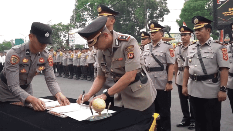 Enam Jabatan Strategis di Polres Sukabumi Kota Berganti, Ini Daftar Pejabat Barunya